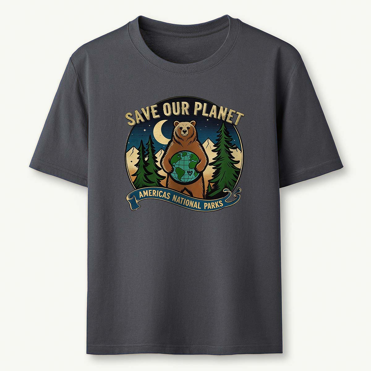 Save Our Plant Americas National Parks Bear Earth T-Shirt