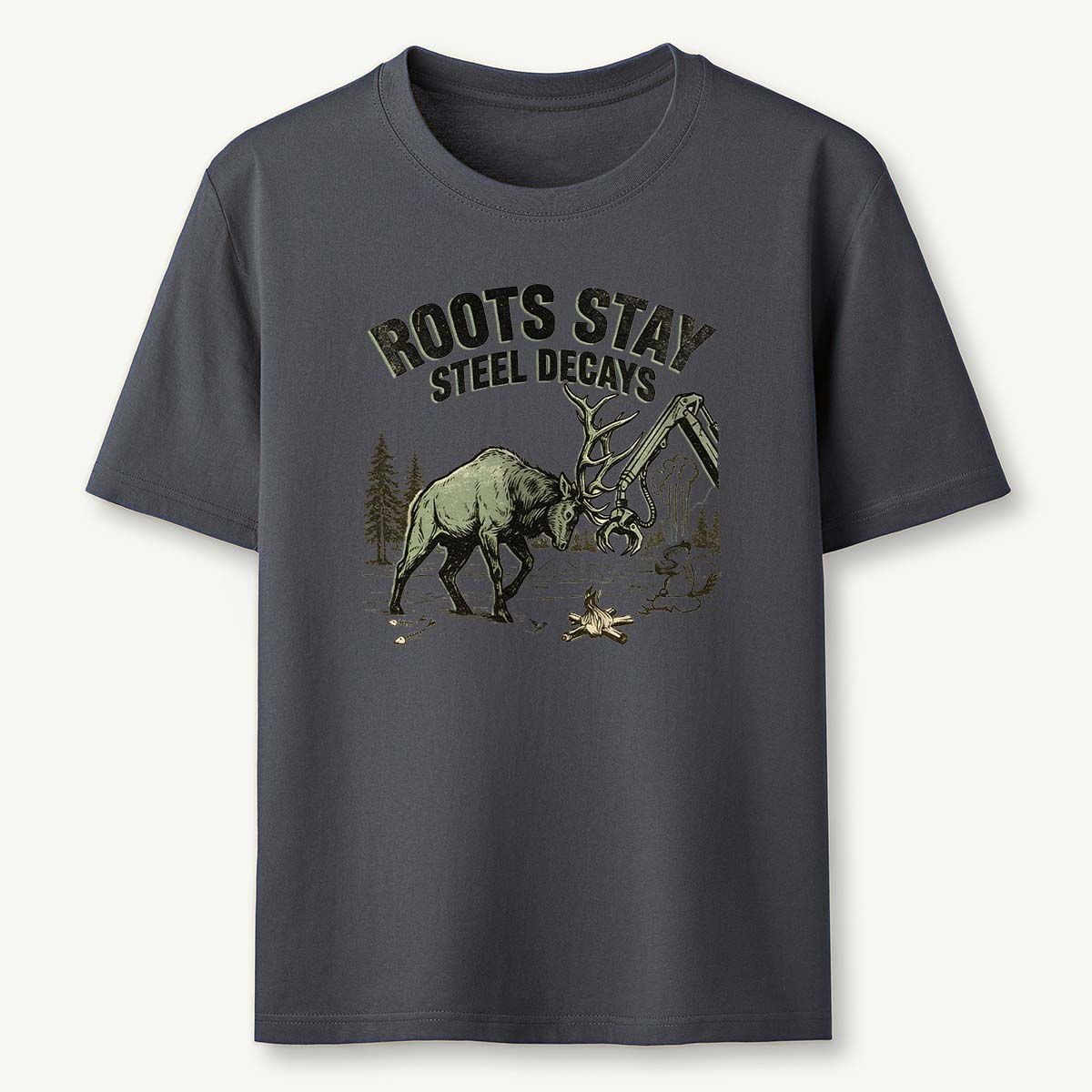 Roots Stay Steel Decays T-Shirt