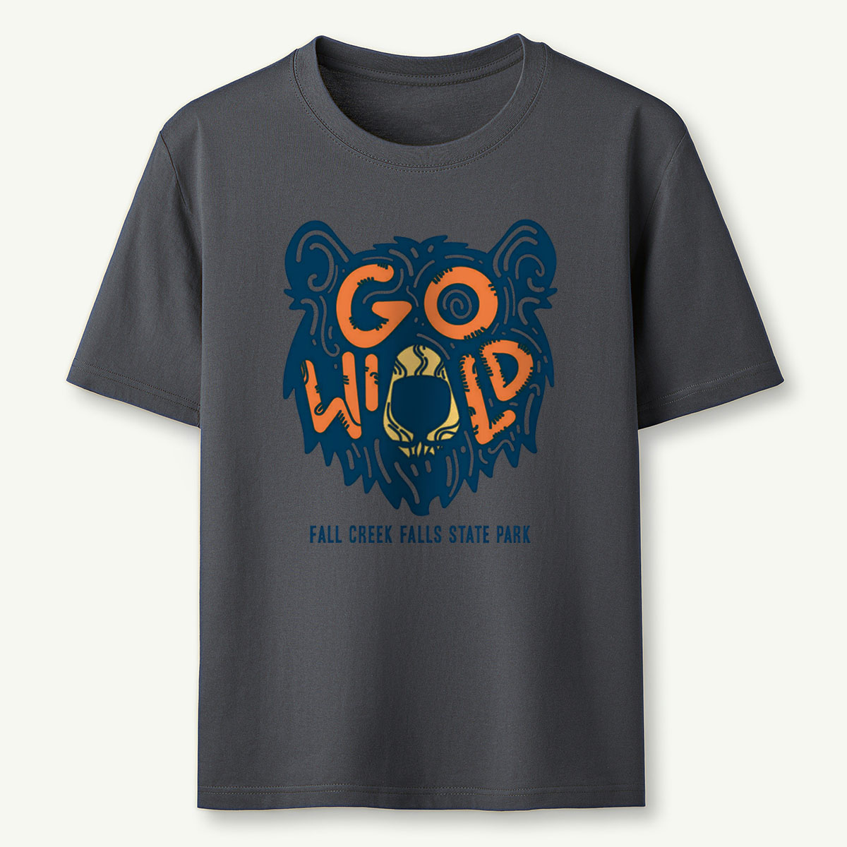 Go Wild Bear Tee Cotton Classic T-Shirt