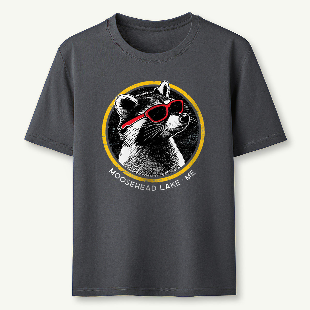 Sunny Raccoon Tee Cotton Classic T-Shirt