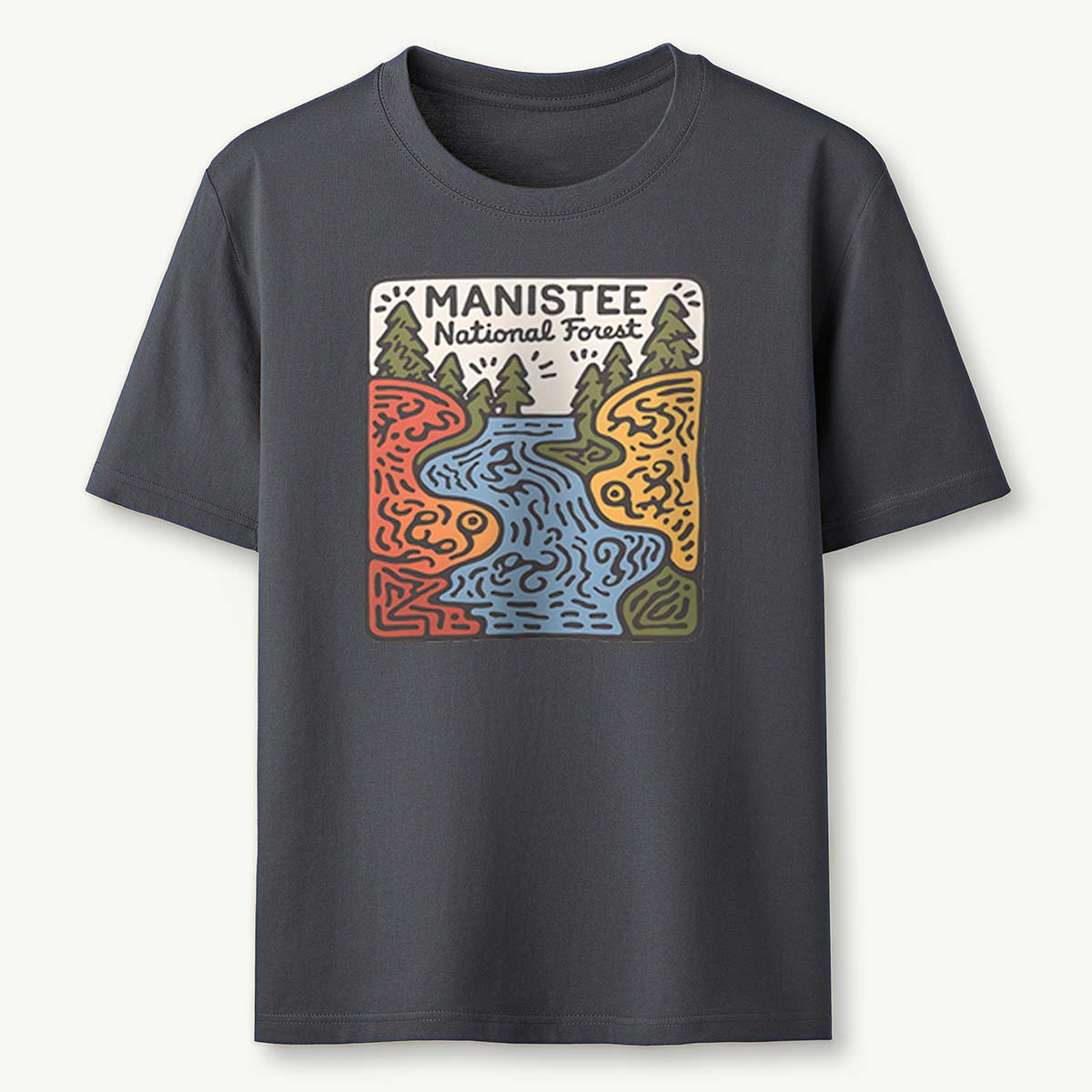 Manistee National Forest Tee Cotton Classic T-Shirt