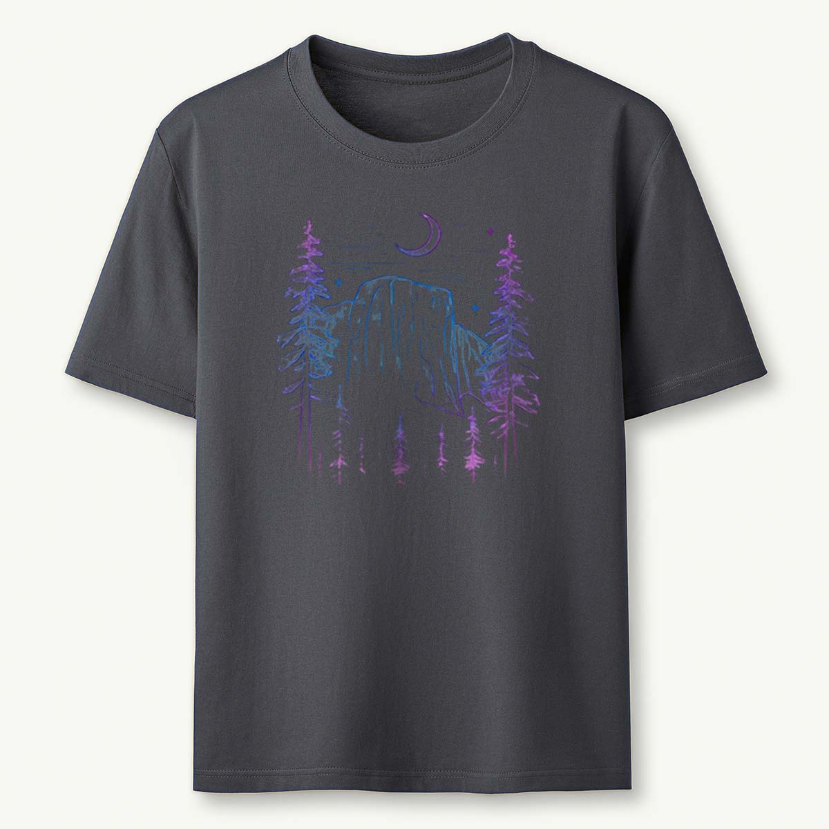 Yosemite El Capitan at Night Tee Cotton Classic T-Shirt