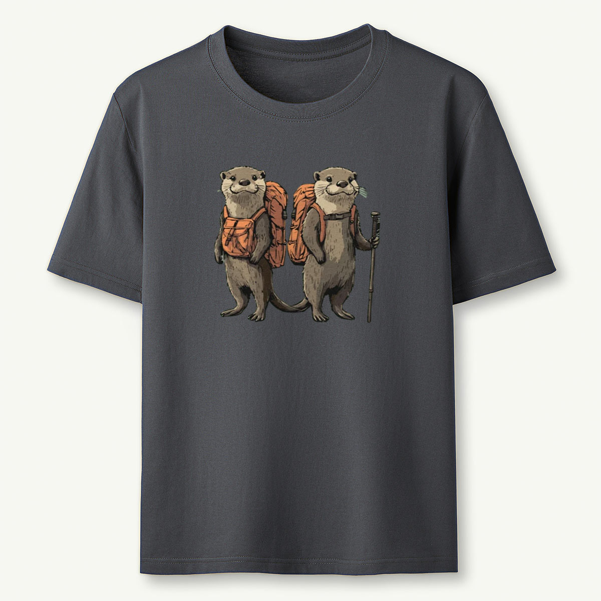 Otter Buddies Backpacker T-Shirt
