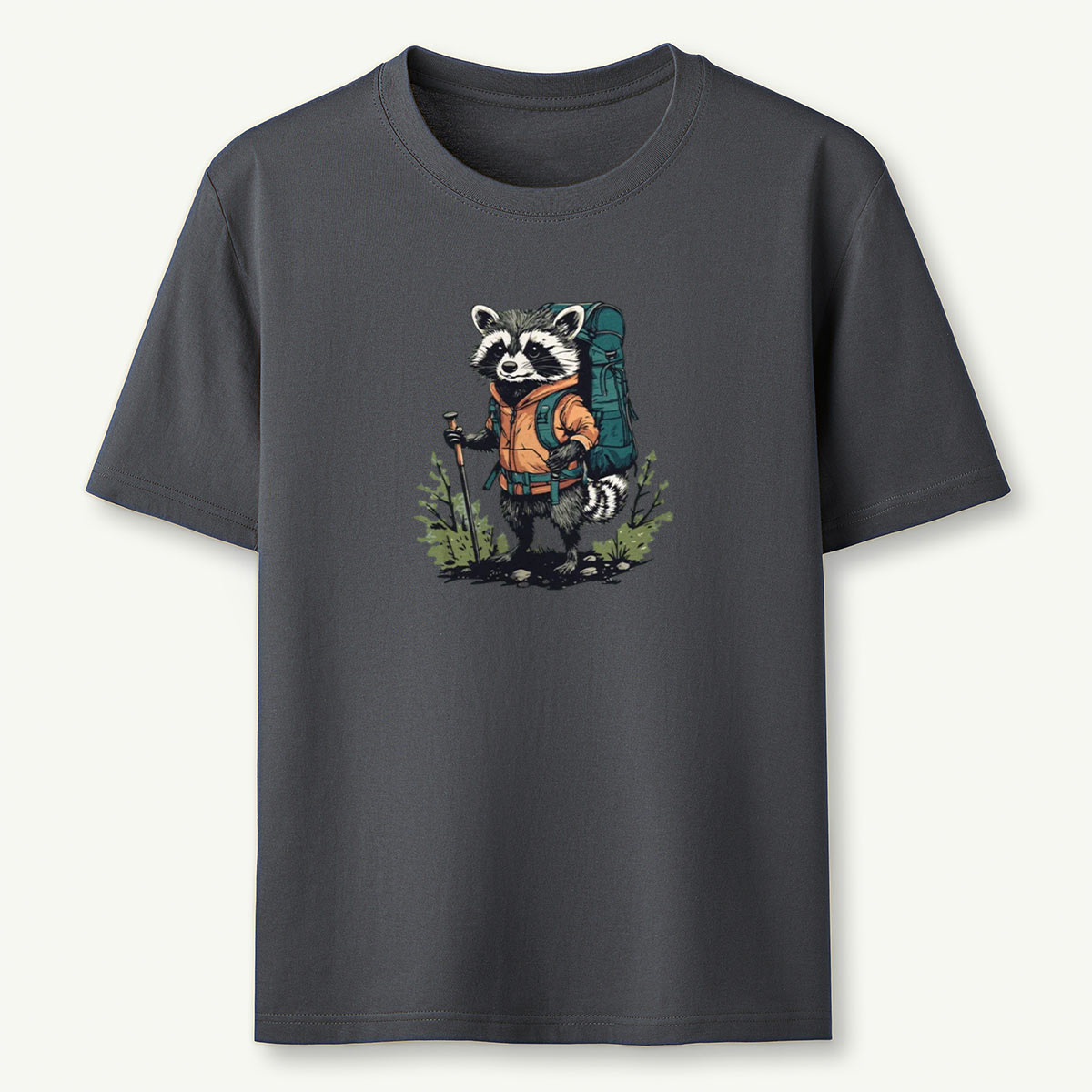 Raccoon Backpacker T-Shirt