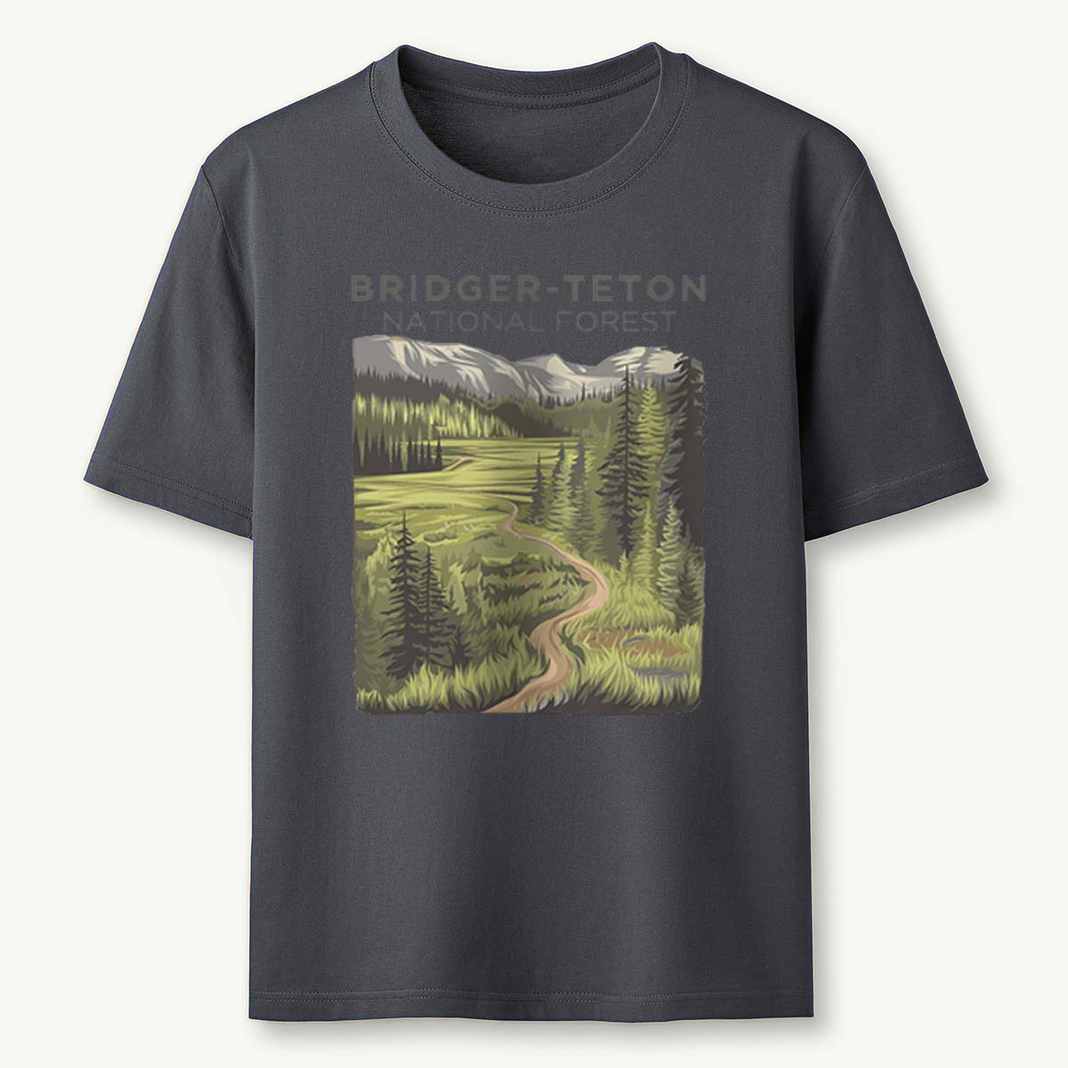 Bridger-Teton National Forest Tee Cotton Classic T-Shirt