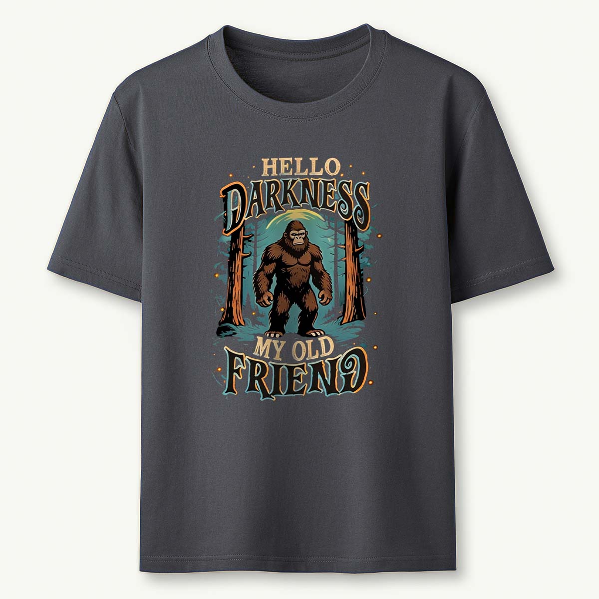 Hello Darkness My Old Friend Bigfoot All T-Shirt