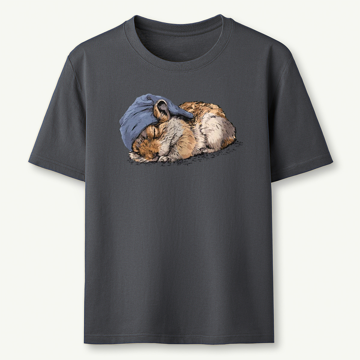 Pikas Sleeper With Night Cap T-Shirt