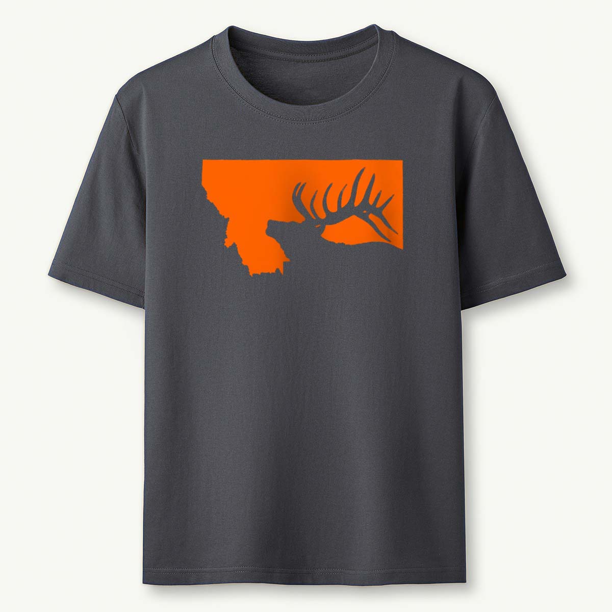 Yellowstone Montana Elk Silhouette T‑Shirt