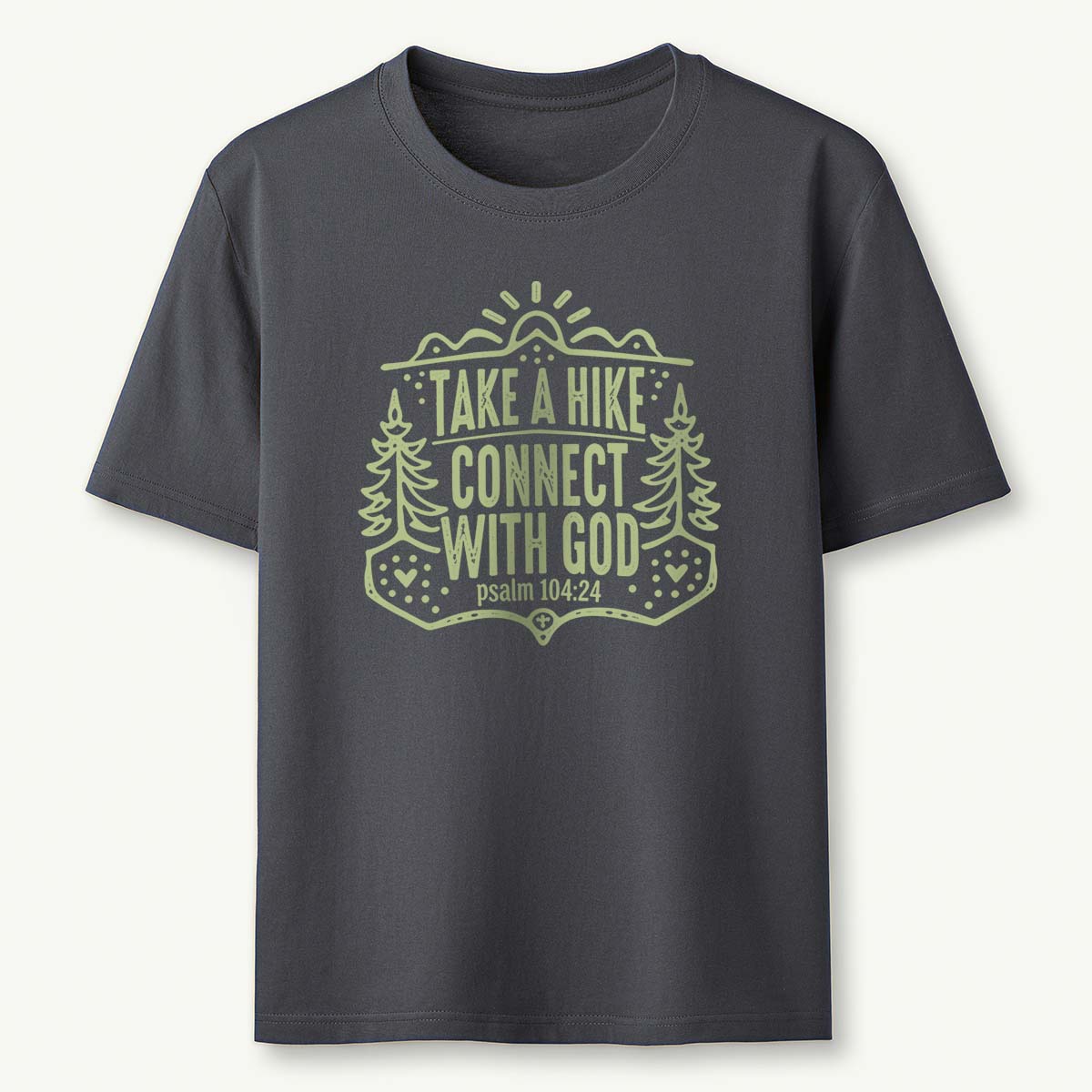 Take A Hike Connect With God T-Shirt