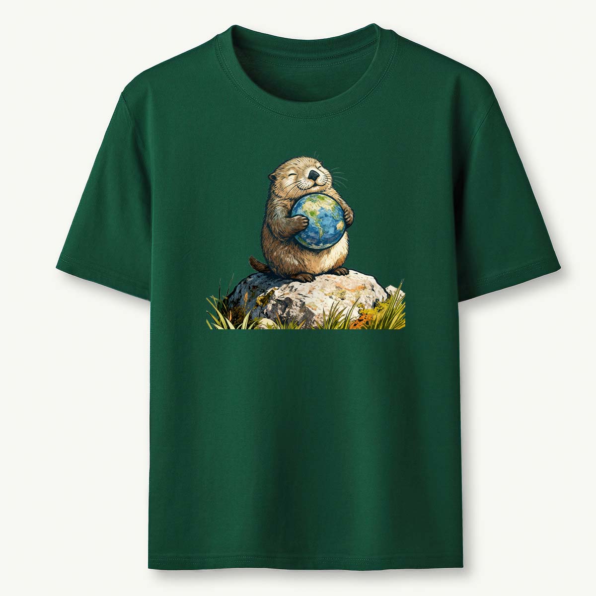 The Earth Hugging Otter T-Shirt