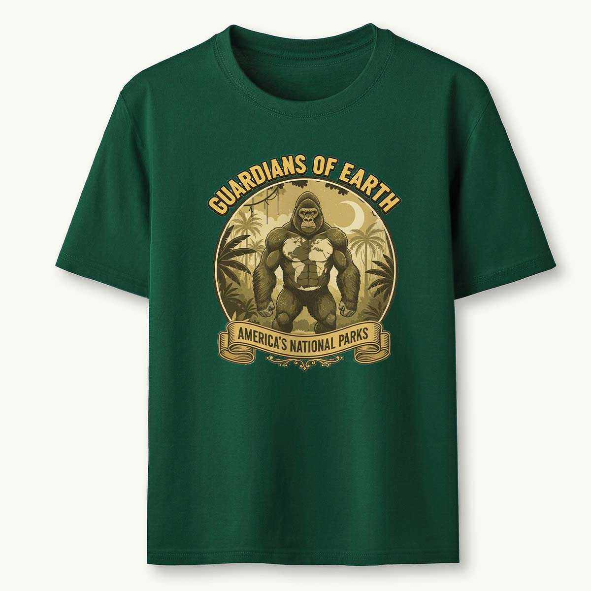 Guardians of Earth Americas National Parks Bigfoot T-Shirt