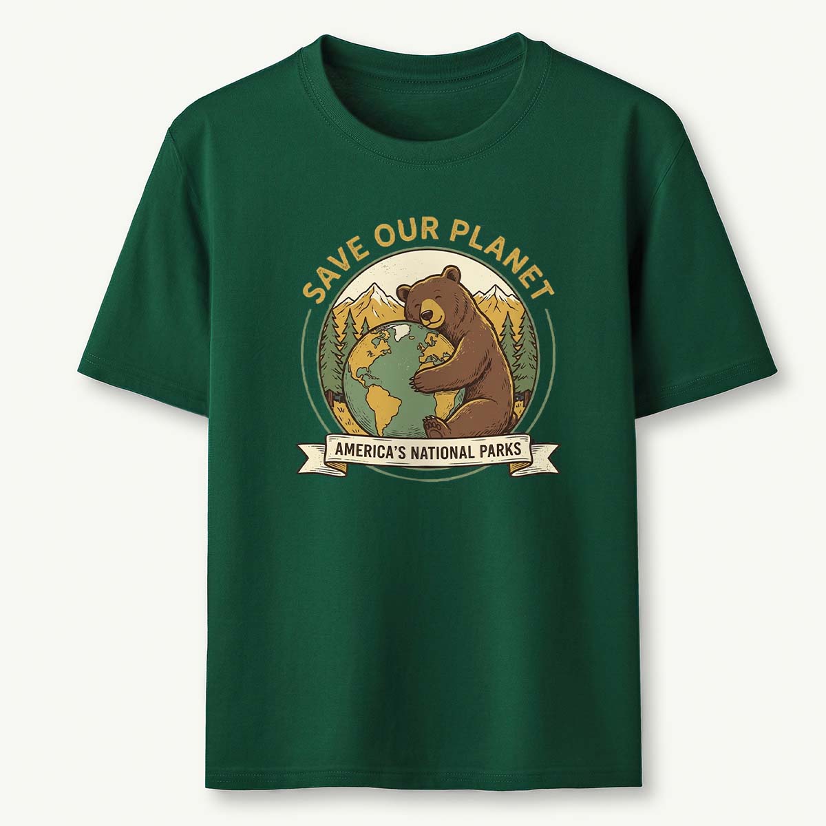 Save Our Plant Americas National Parks Earth T-Shirt