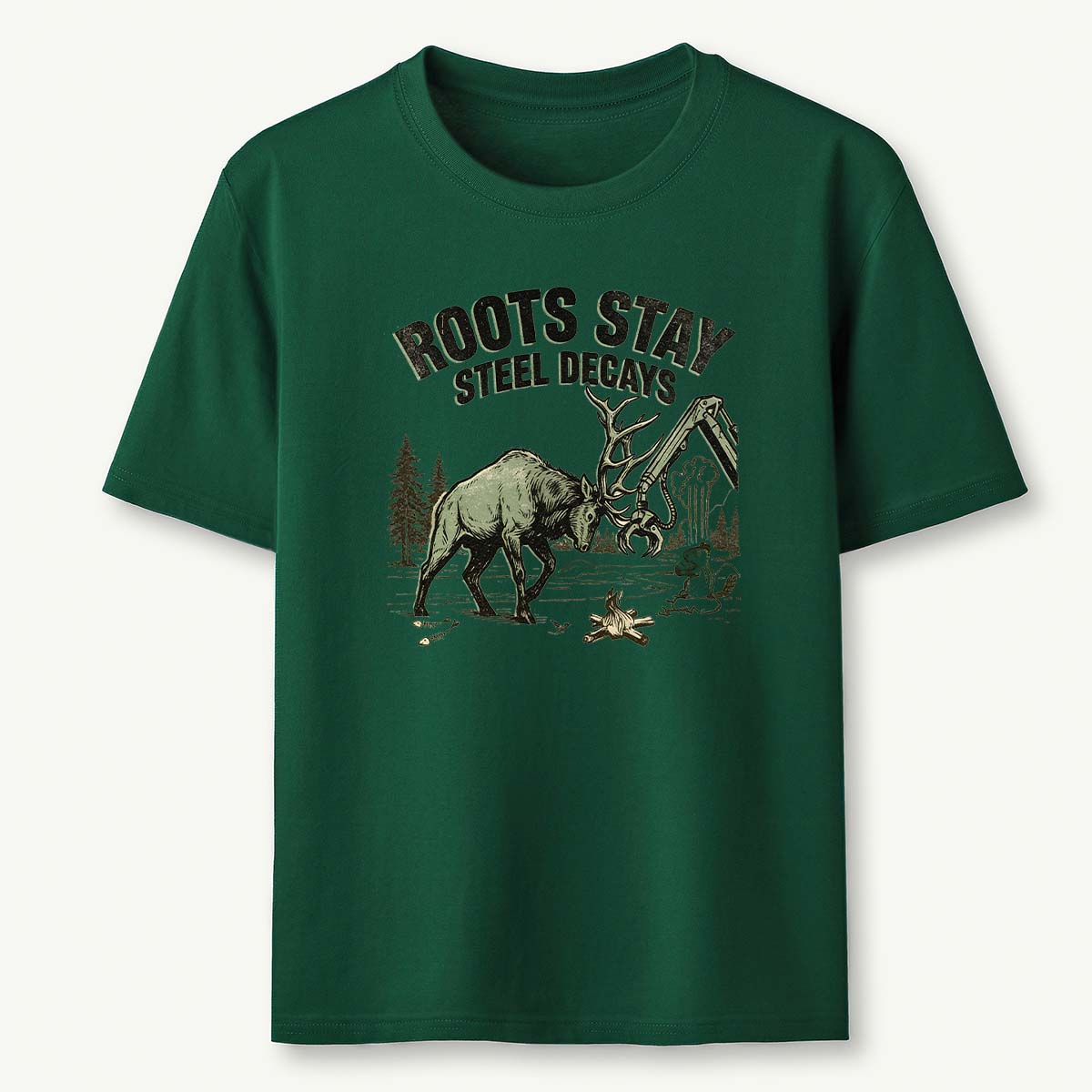 Roots Stay Steel Decays T-Shirt