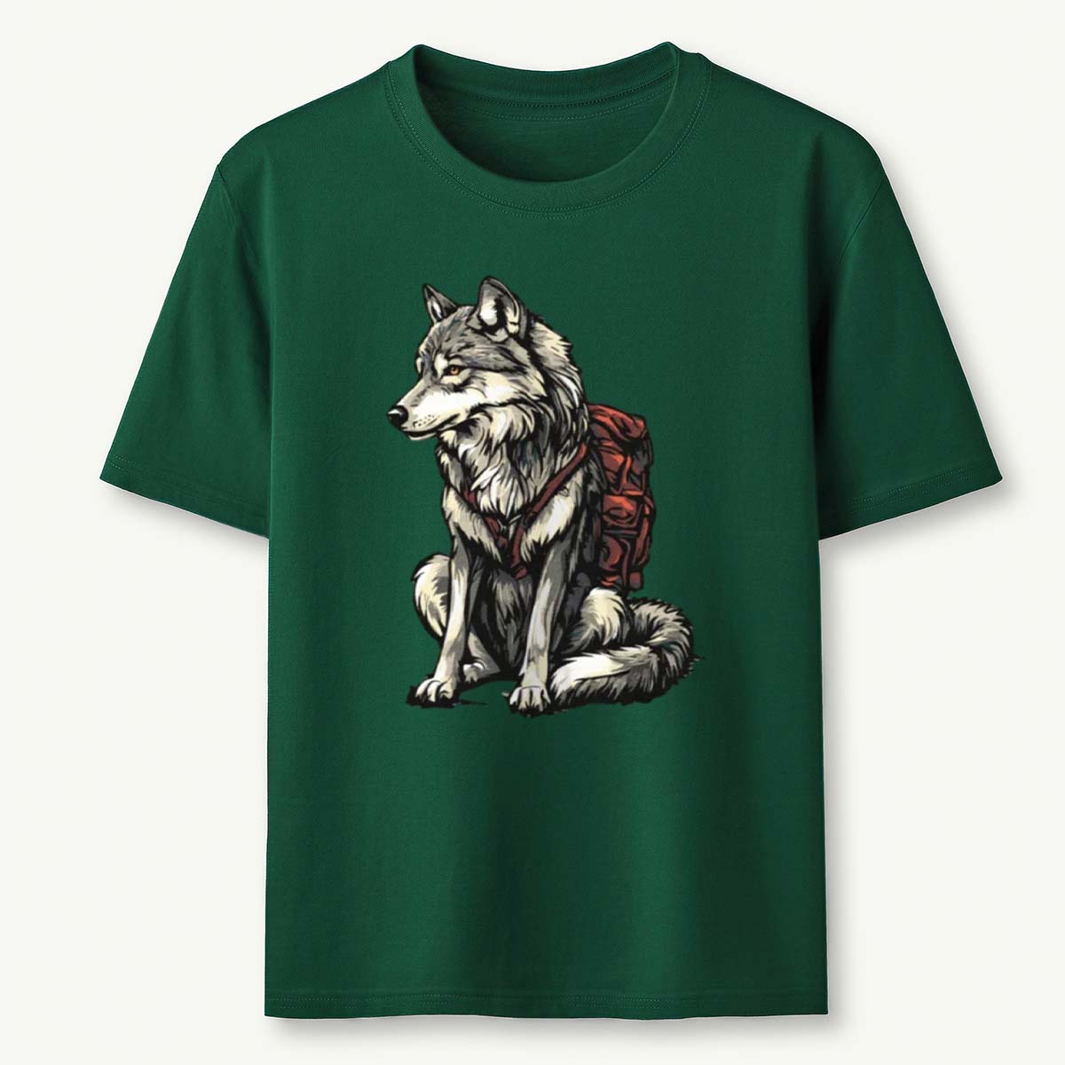 Wolf Backpacker T-Shirt