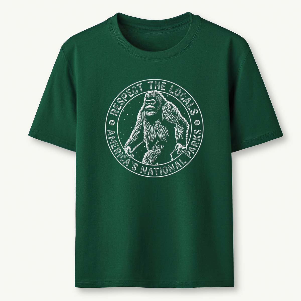 Respect The Locals Bigfoot T-Shirt