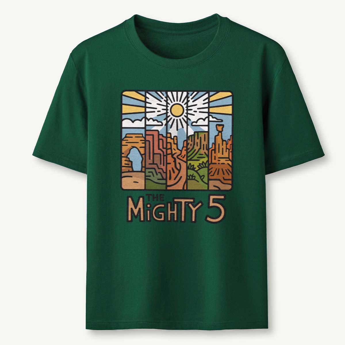The Mighty 5 Utah T-Shirt