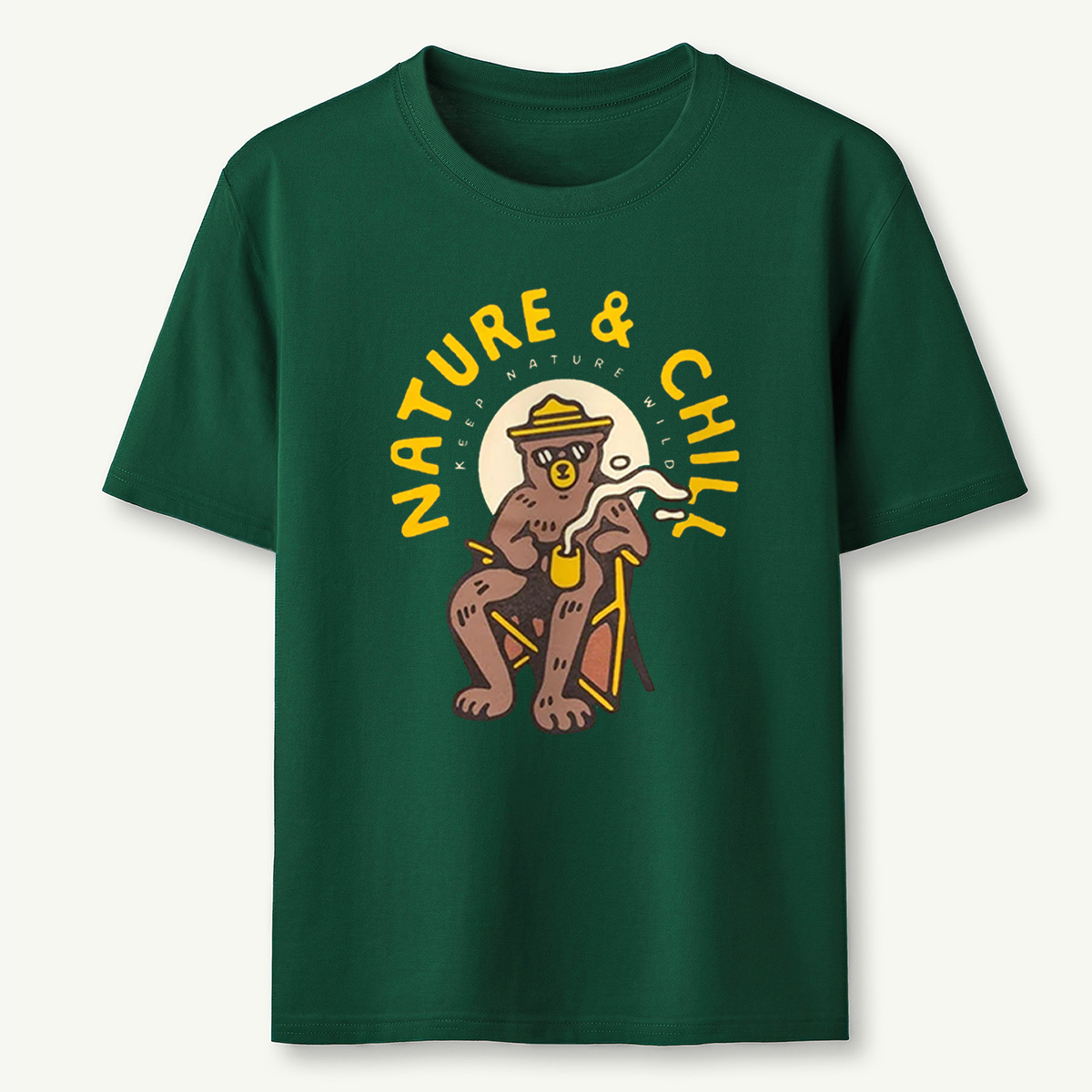 Nature and Chill Tee Cotton Classic T-Shirt