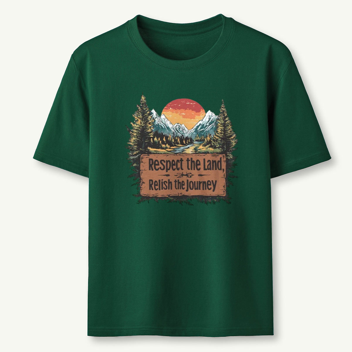 Respect The Land Relish The Journey T-Shirt