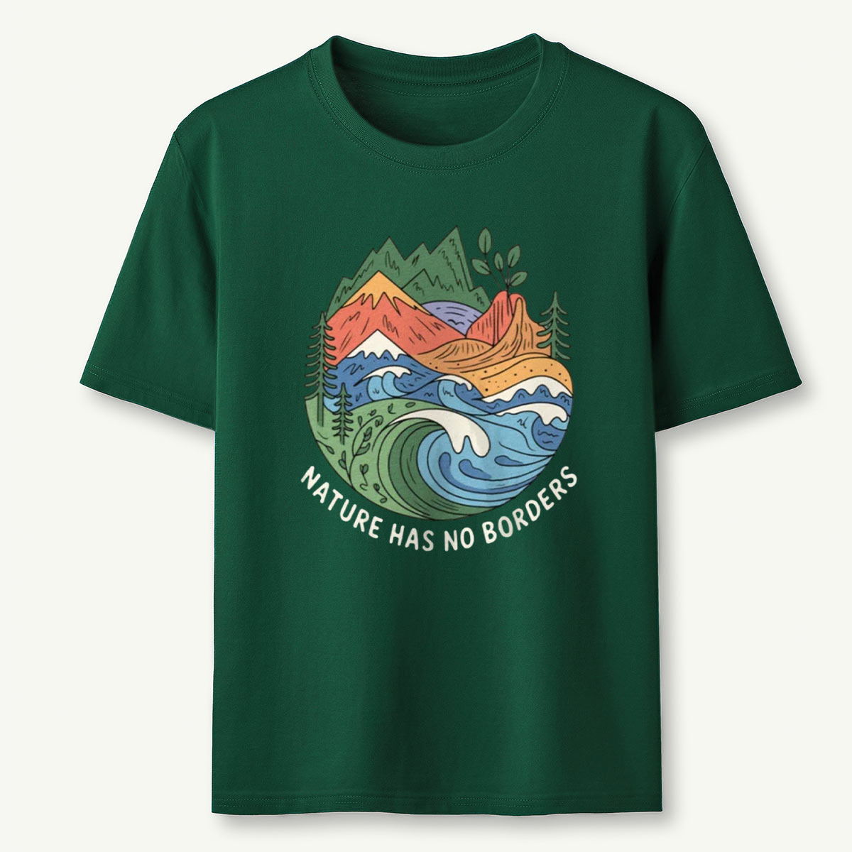 Nature Has No Borders T-Shirt