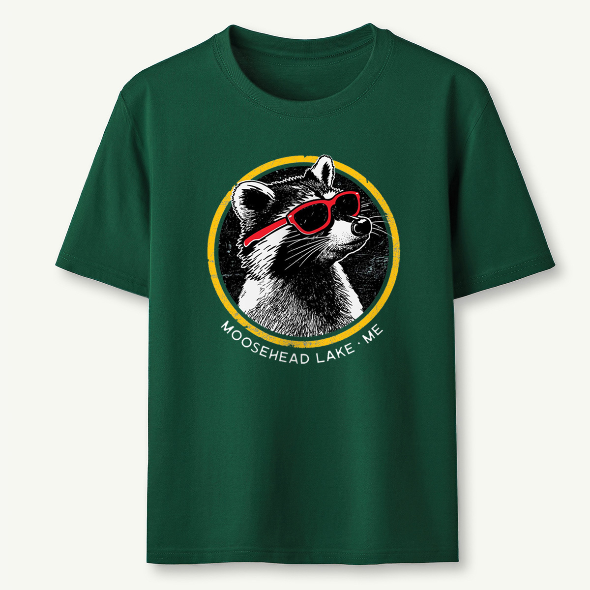 Sunny Raccoon Tee Cotton Classic T-Shirt