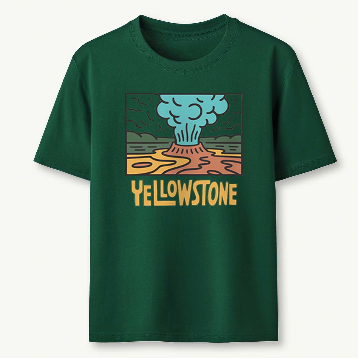 Yellowstone National Park Tee Cotton Classic T-Shirt