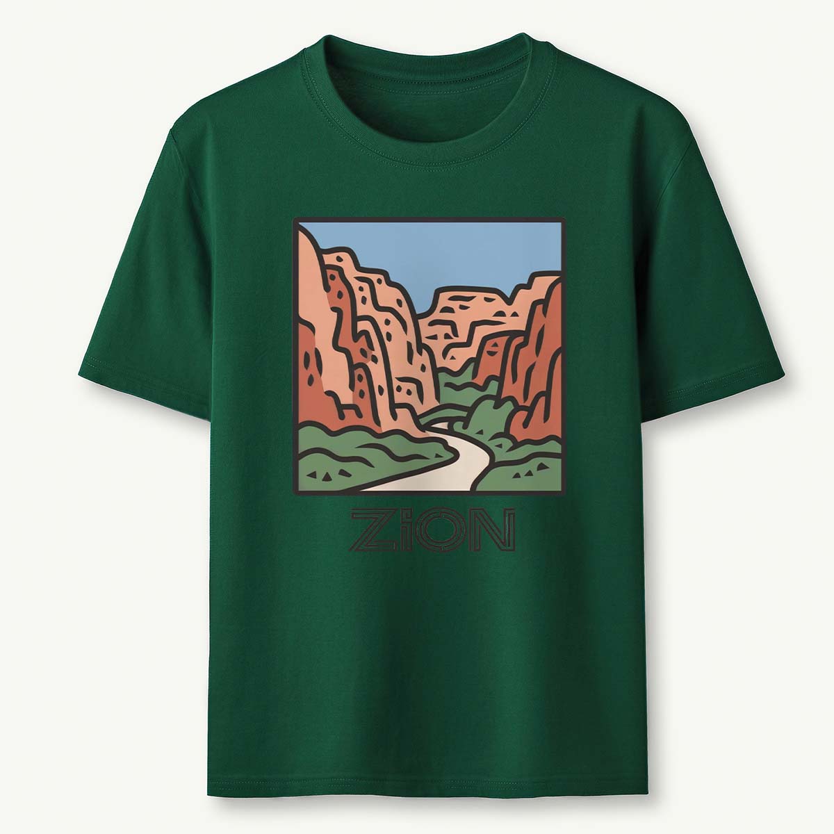 Zion National Park Tee Cotton Classic T-Shirt