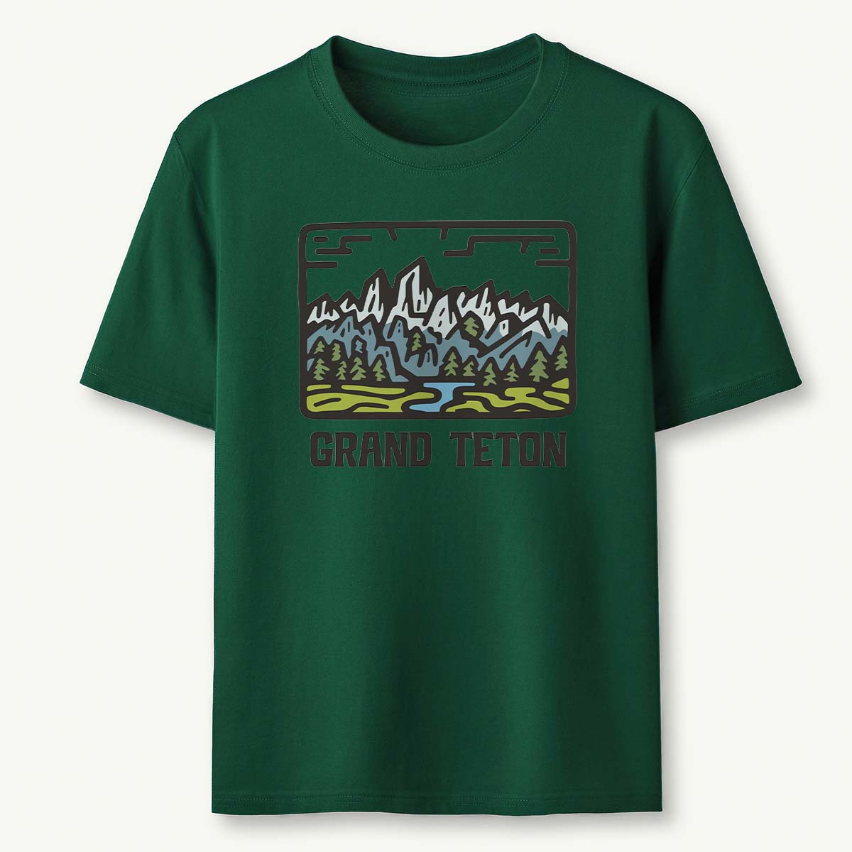 Grand Teton National Park Tee Cotton Classic T-Shirt