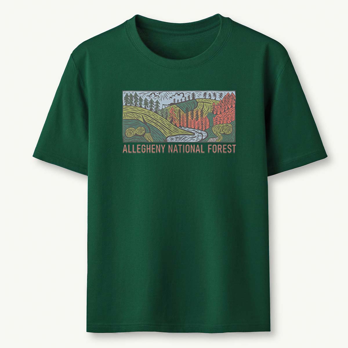 Allegheny National Forest Tee Cotton Classic T-Shirt