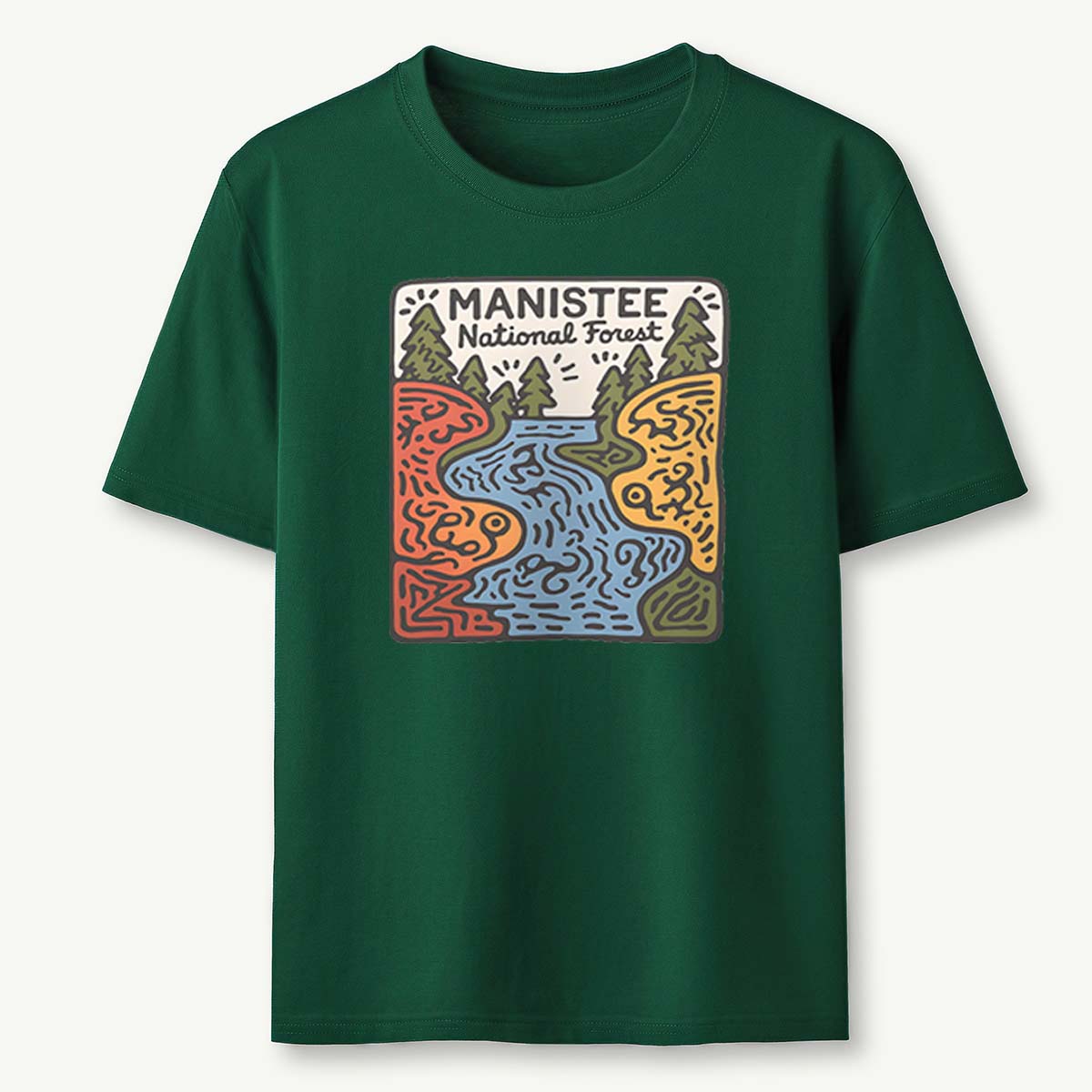 Manistee National Forest Tee Cotton Classic T-Shirt
