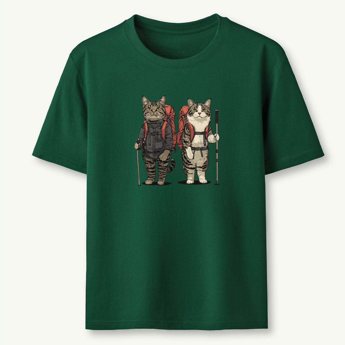 Cat Buddies Backpacker T-Shirt
