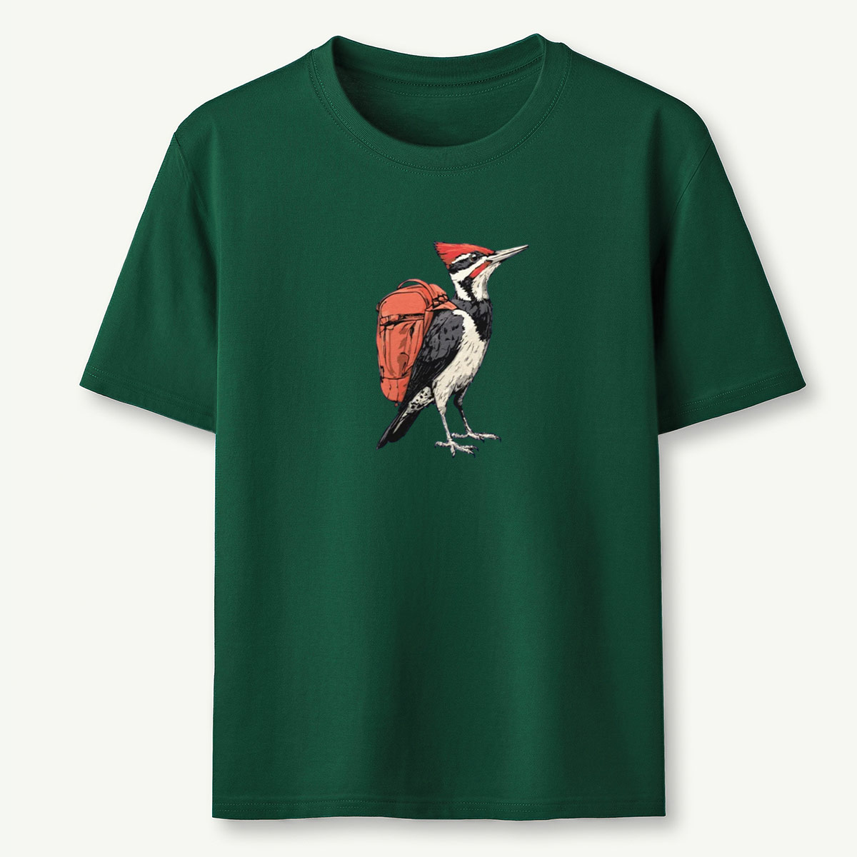 Pileated Woodpecker Backpacker T-Shirt