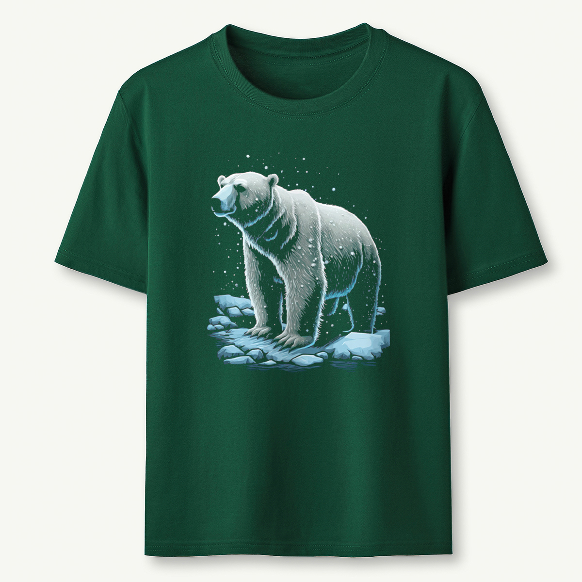 Polar Bear In The Snow T-Shirt