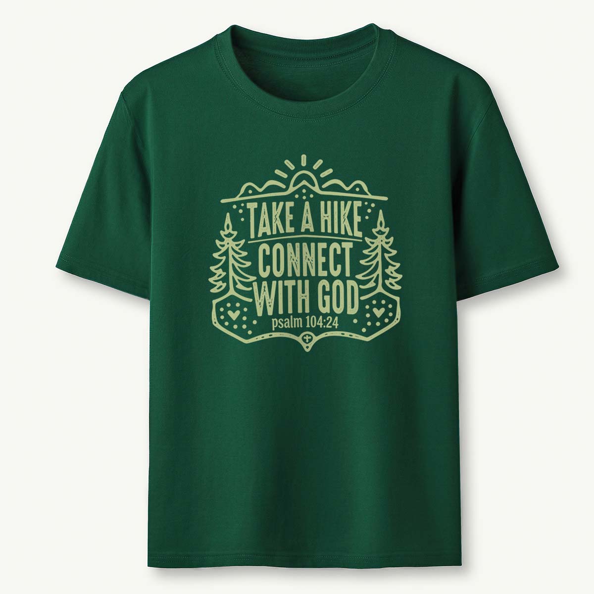 Take A Hike Connect With God T-Shirt