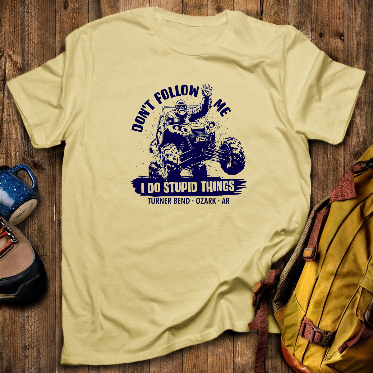 Bigfoot ATV Tee Cotton Classic T-Shirt