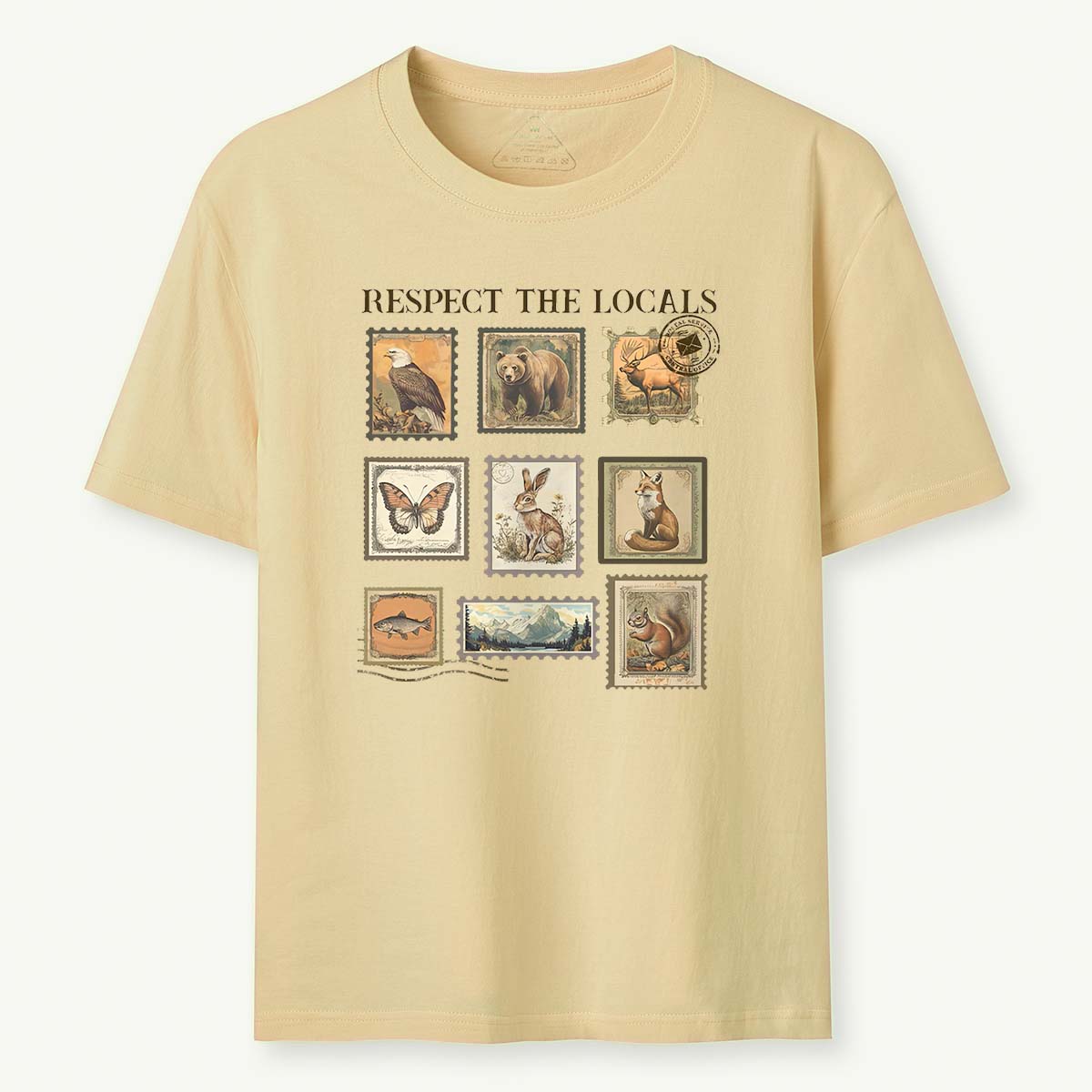 Respect The Local Wildlife Animal Lover T-Shirt