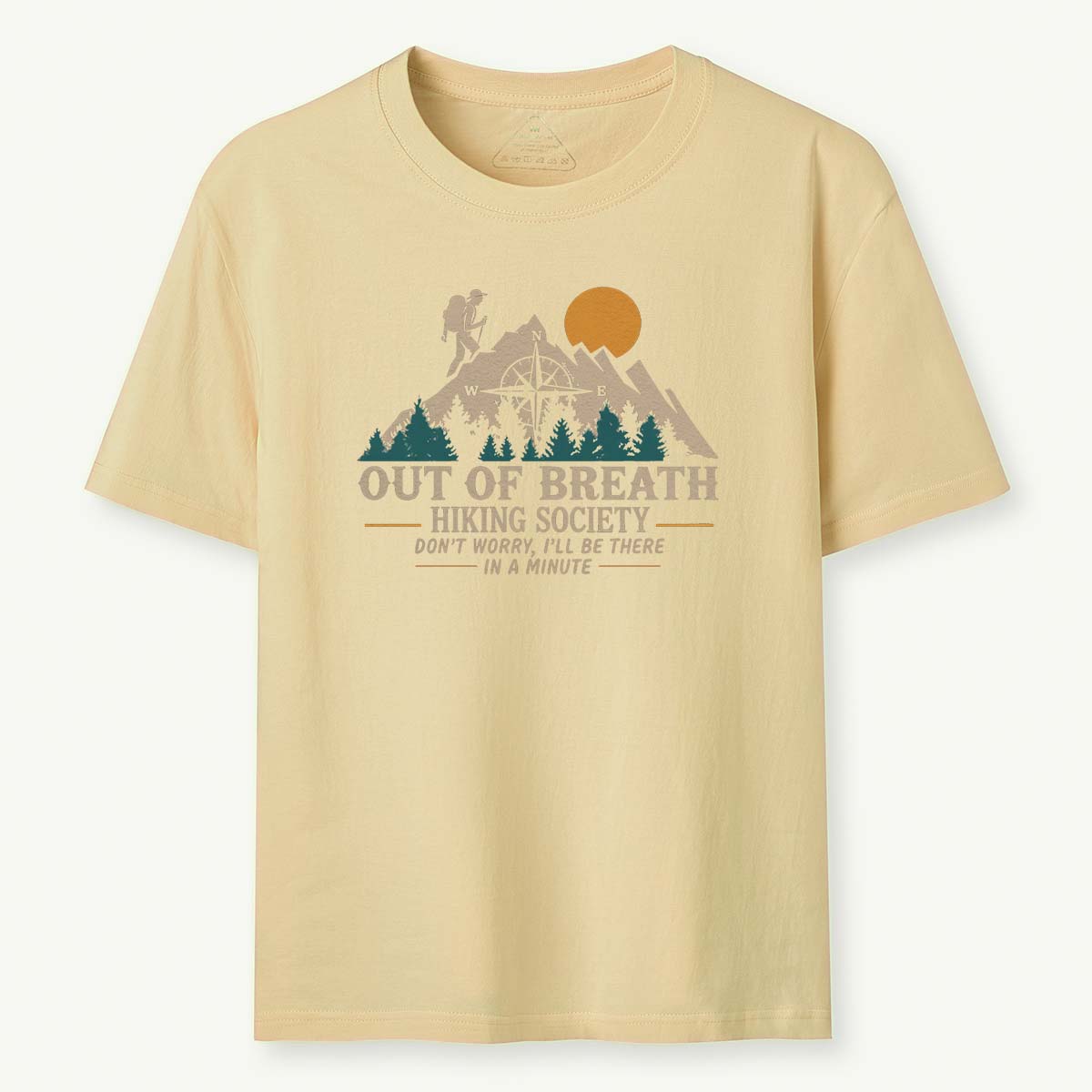 Out Of Breath Hiking Society T-Shirt