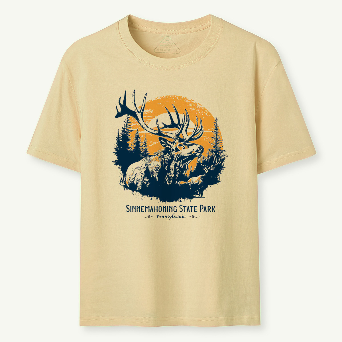 Elk Sunset Tee Cotton Classic T-Shirt