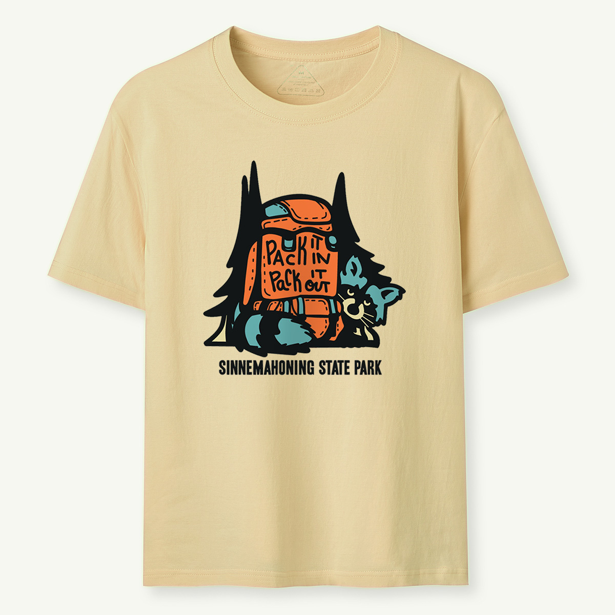 Raccoon in Pack Tee Cotton Classic T-Shirt