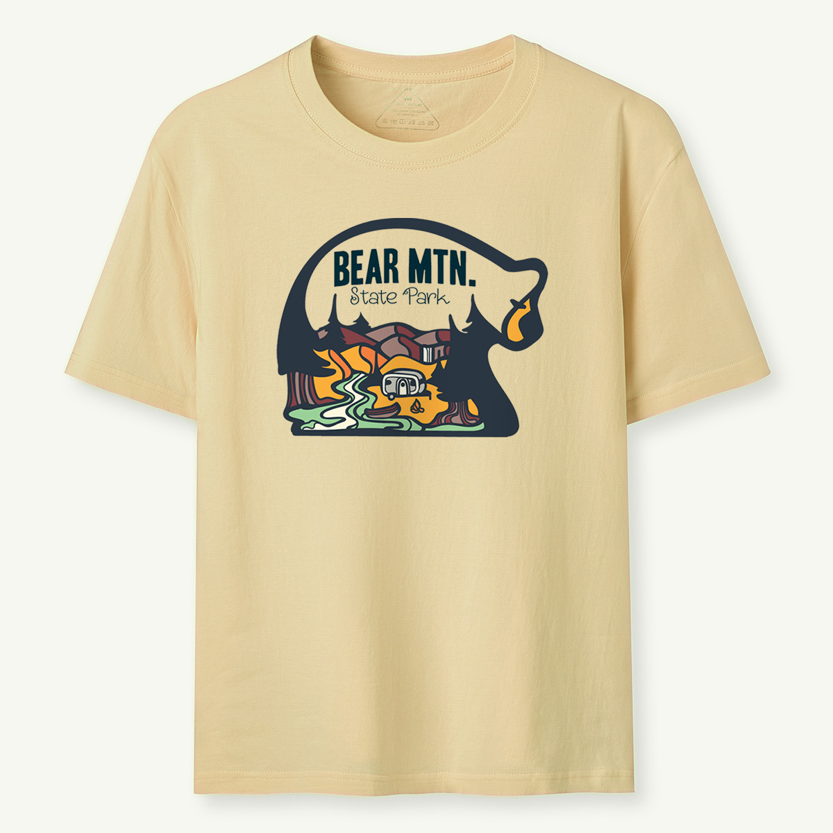 Camp Bear Tee Cotton Classic T-Shirt