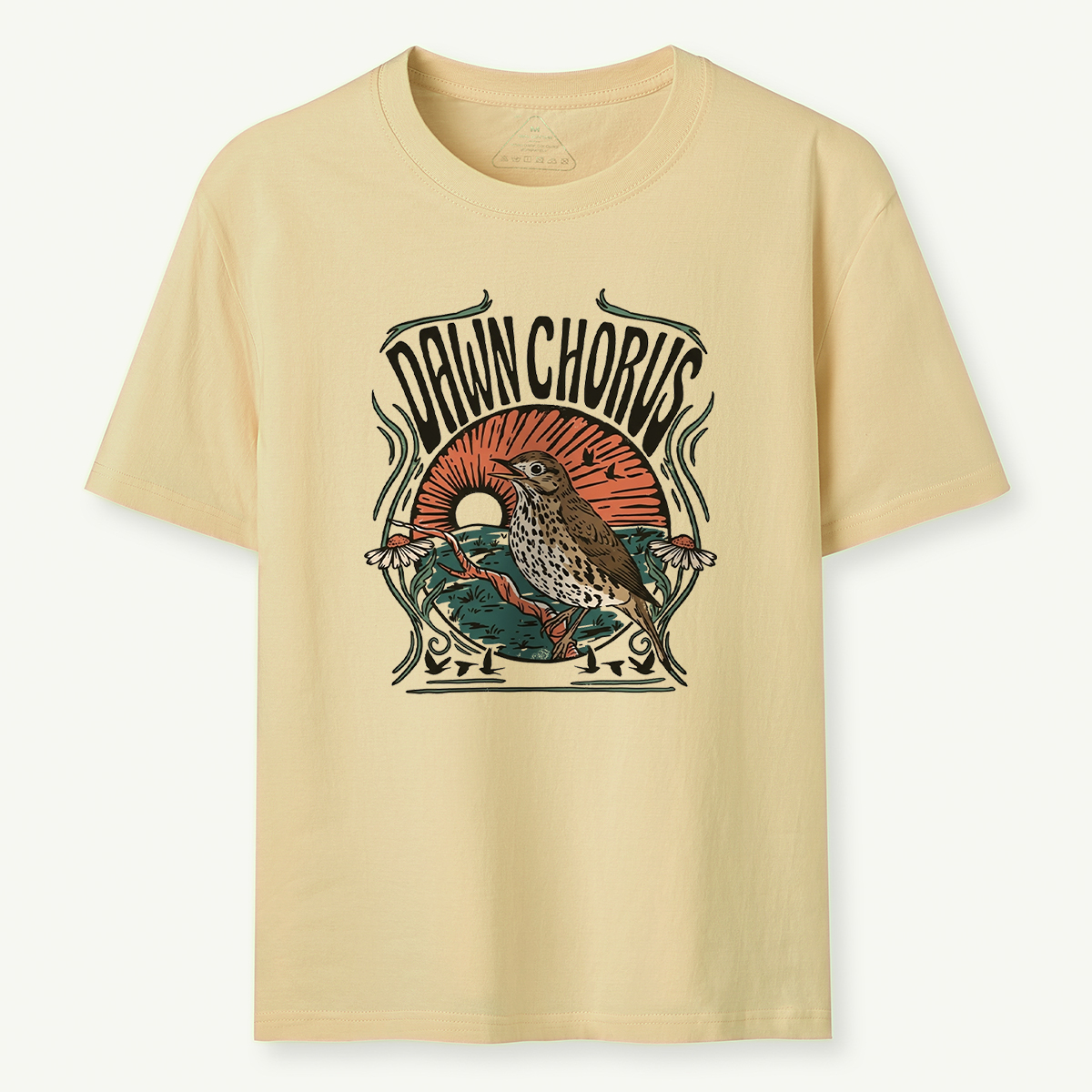 Dawn Chorus Bird Graphic T‑Shirt