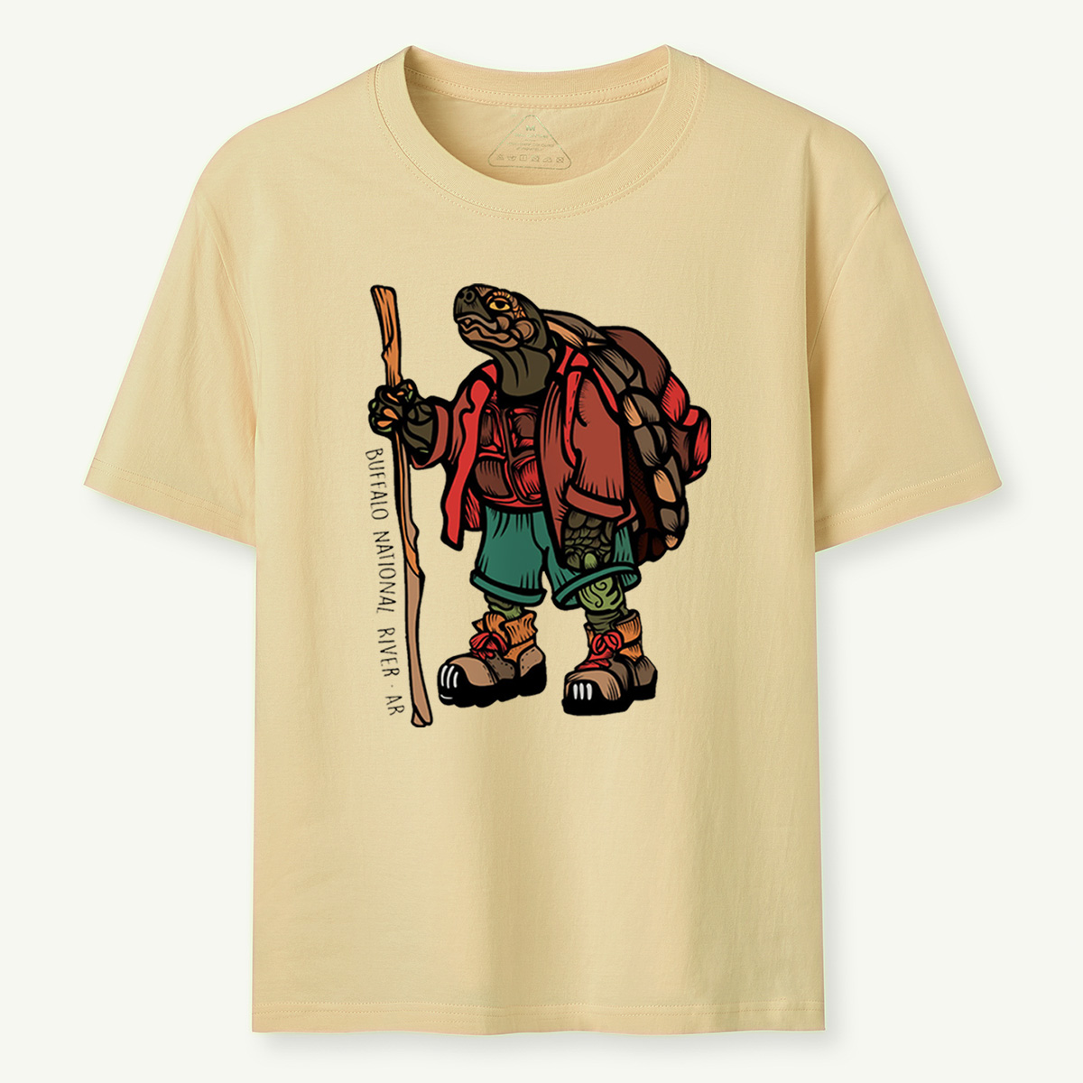 Turtle Hiker Tee Cotton Classic T-Shirt
