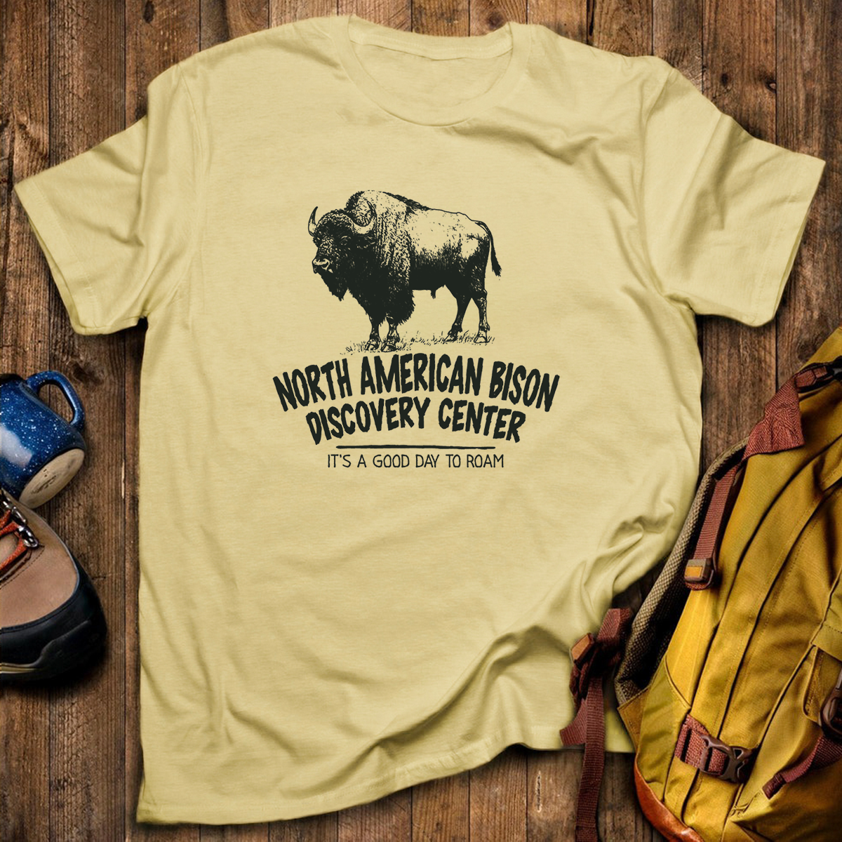 Good Day Bison Tee Cotton Classic T-Shirt