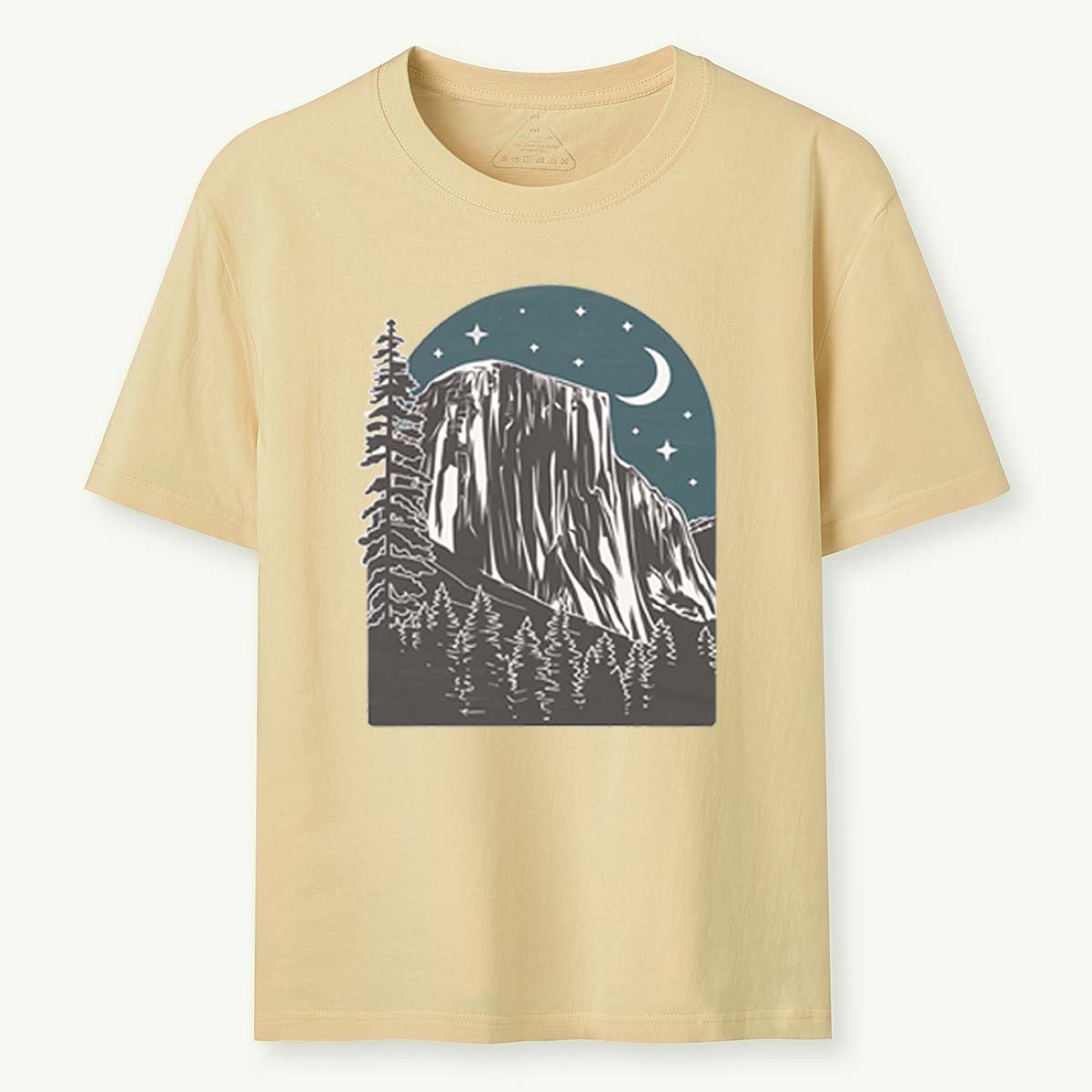 Yosemite at Night Tee Cotton Classic T-Shirt