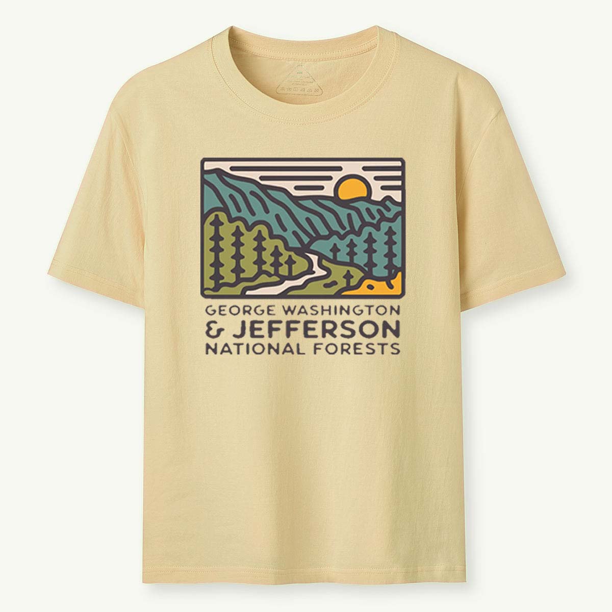 George Washington and Jefferson National Forests Tee Cotton Classic T-Shirt