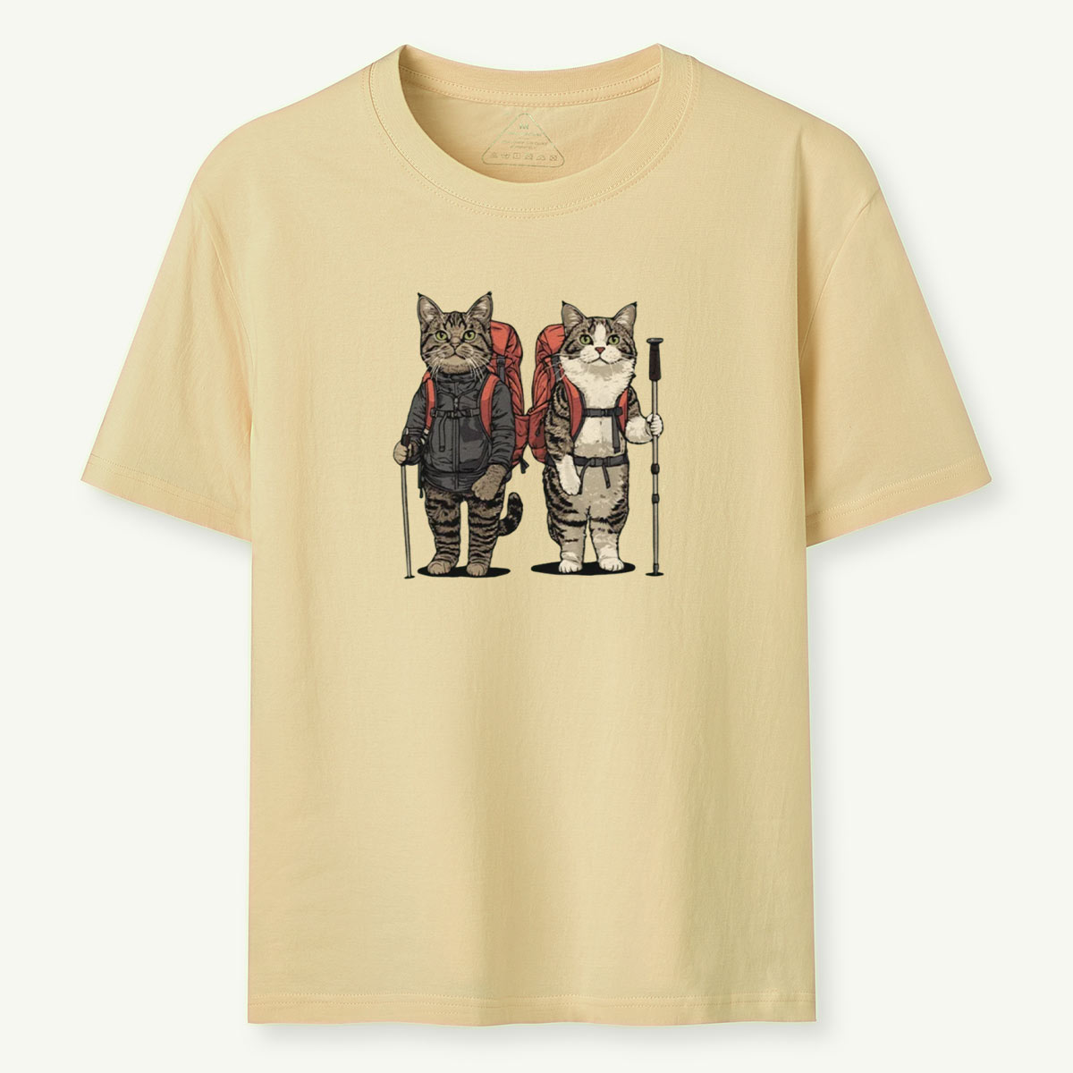 Cat Buddies Backpacker T-Shirt