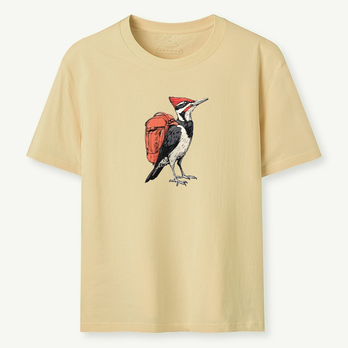 Pileated Woodpecker Backpacker T-Shirt