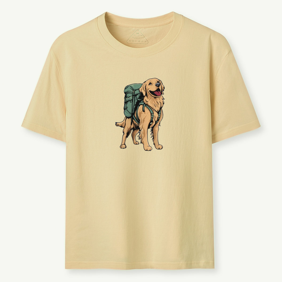 Golden Retriever Backpacker T-Shirt