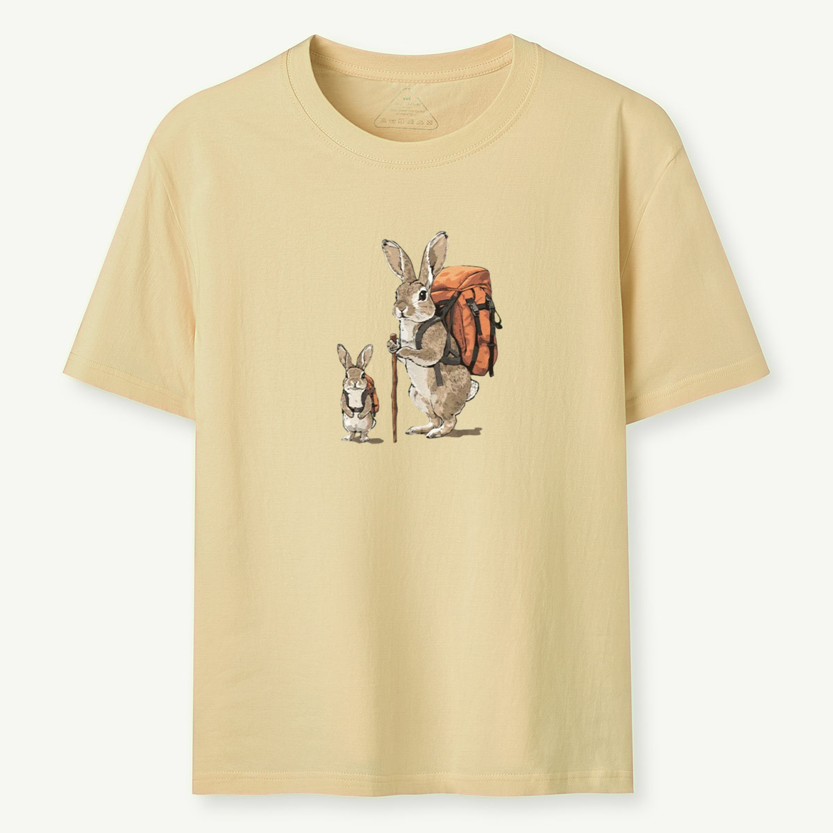 Rabbit Family Backpacker T-Shirt