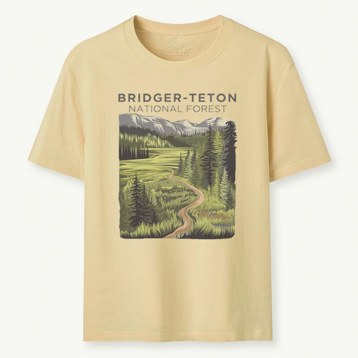 Bridger-Teton National Forest Tee Cotton Classic T-Shirt