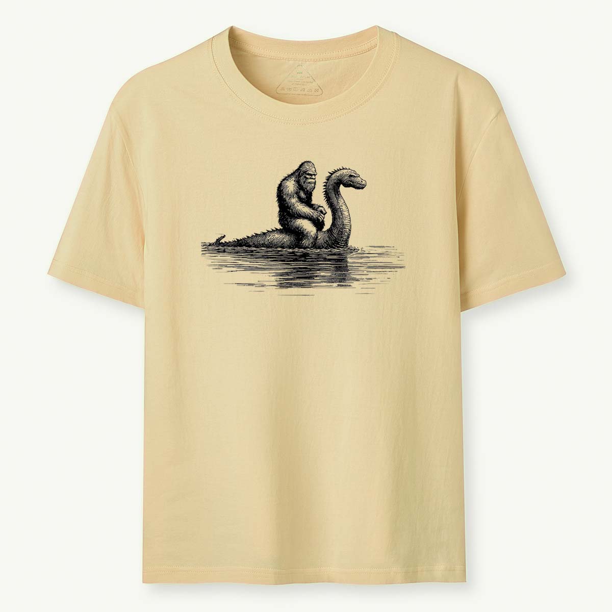 Hilarious Loch Ness Monster Sasquatch Graphic Bigfoot T-Shirt